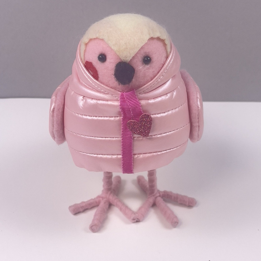 2026 Target Spritz Valentine's Day Puffer Fabric Bird ~ Smoocher